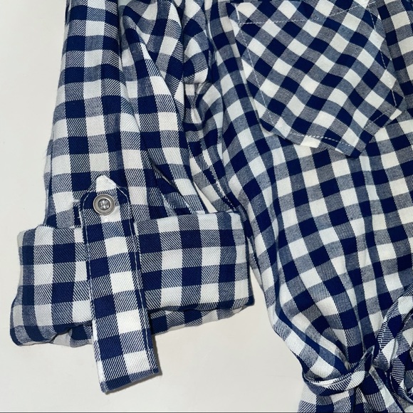 Tinsel Blue Gingham Shirt Dress from Stitch Fix - Picture 7 of 7